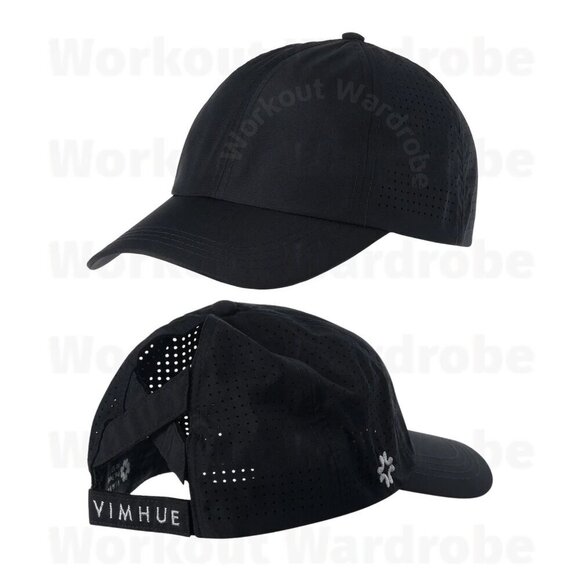 VimHue Women's X-Boyfriend Cap UPF 50+ (Black) - Picture 4 of 4